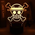 Lampe One Piece Jolly Roger Luffy