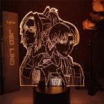 Lampe L’attaque Des Titans Hanji x Livaï