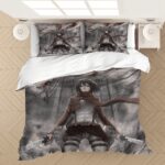 Housse De Couette l'Attaque des Titans Mikasa Badass