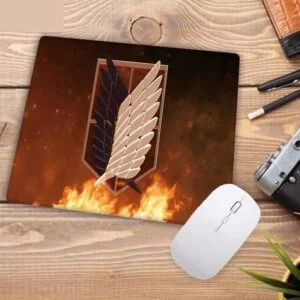 Tapis De Souris L’attaque Des Titans Blason Bataillon d'Exploration