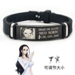 Bracelet One Piece Jolly Roger Nico Robin
