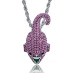 Collier Dragon Ball Z Majin Buu Argent