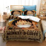 Housse De Couette One Piece Luffy Wanted
