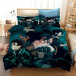 Housse De Couette Demon Slayer Tanjirô et Nezuko