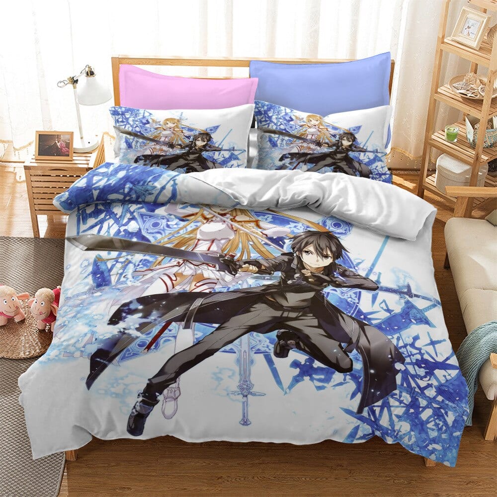 Housse De Couette Sword Art Online Asuna et Kirito