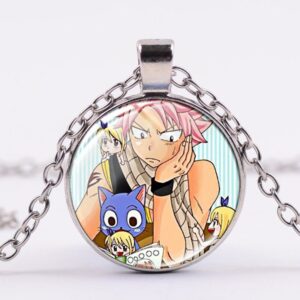 Collier Fairy Tail Natsu x Happy