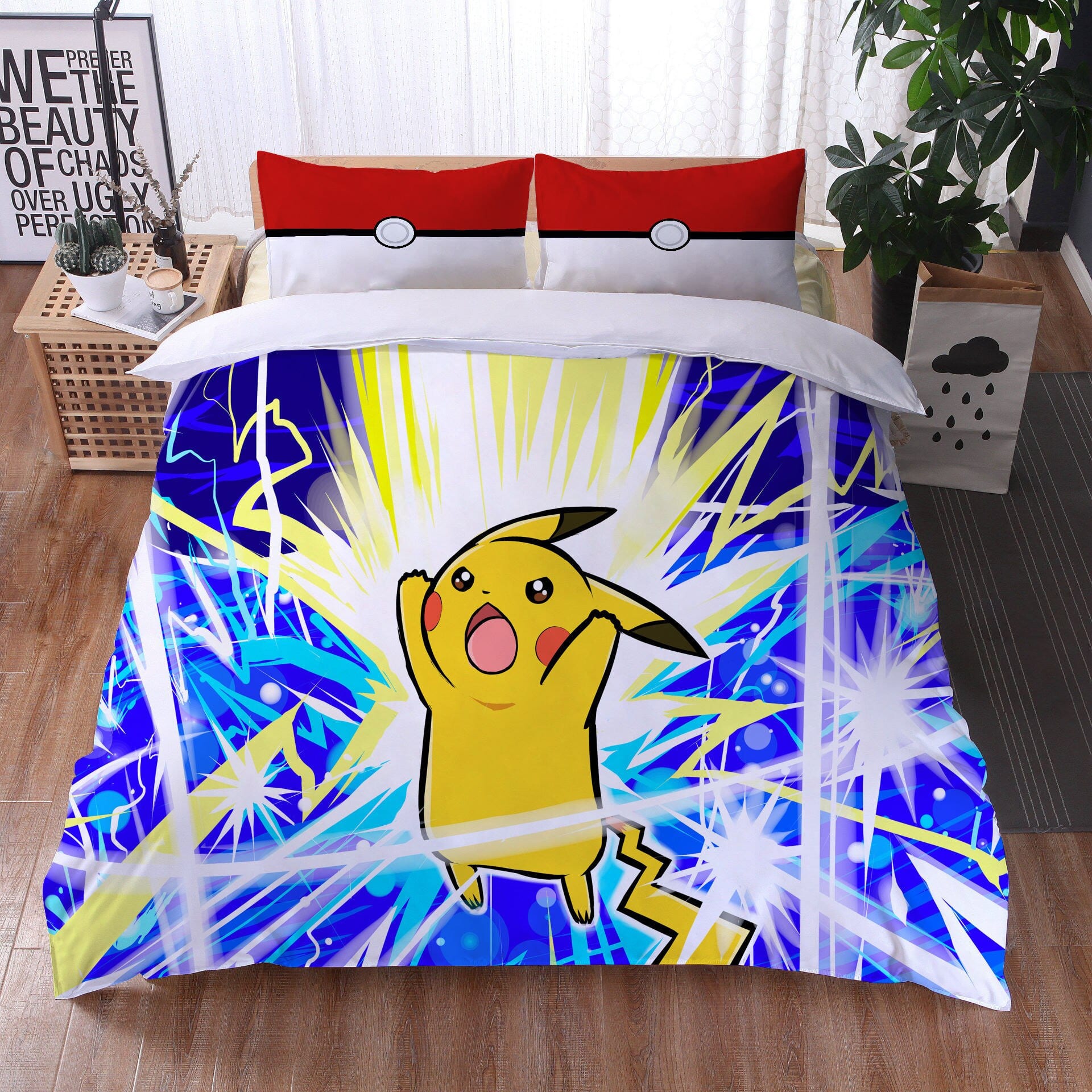 Housse De Couette Pokémon Pikachu Fatal Foudre