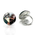 Bague Tokyo Ghoul Kaneki Kagune Écailleux