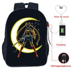 Sac A Dos Sailor Moon Wonder Woman