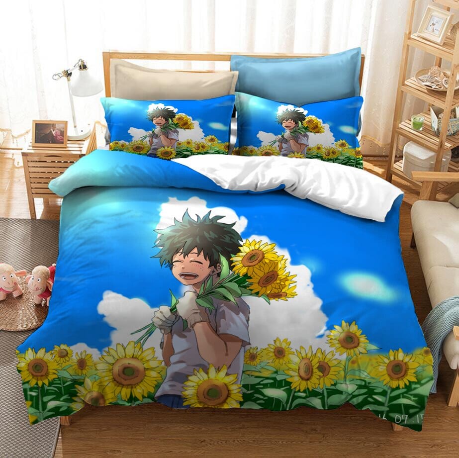 Housse De Couette My Hero Academia Deku Smile