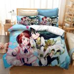Housse De Couette My Hero Academia Ochako x Tsuyu