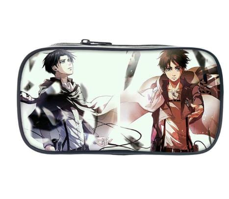 Trousse L’attaque Des Titans Levi et Eren