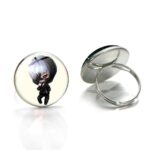Bague Tokyo Ghoul Kaneki Cheveux Blanc