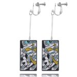 Boucle D'oreille Demon Slayer Logo Pillier du Serpent