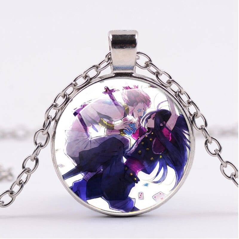 Collier Hunter X Hunter Hisoka et Irumi