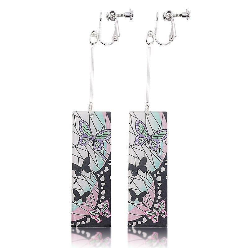 Boucle D'oreille Demon Slayer Logo Kochô Shinobu