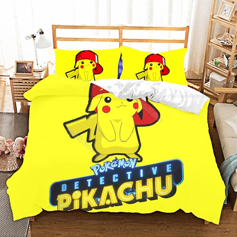 Housse De Couette Pokémon Pikachu Street