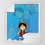 Plaid One Piece Captain Luffy