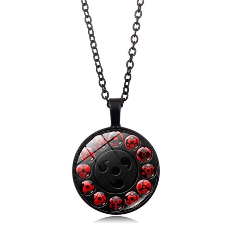 Collier Naruto Mangekyou Sharingan