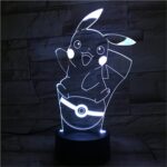 Lampe Pokémon Pikachu Pokéball
