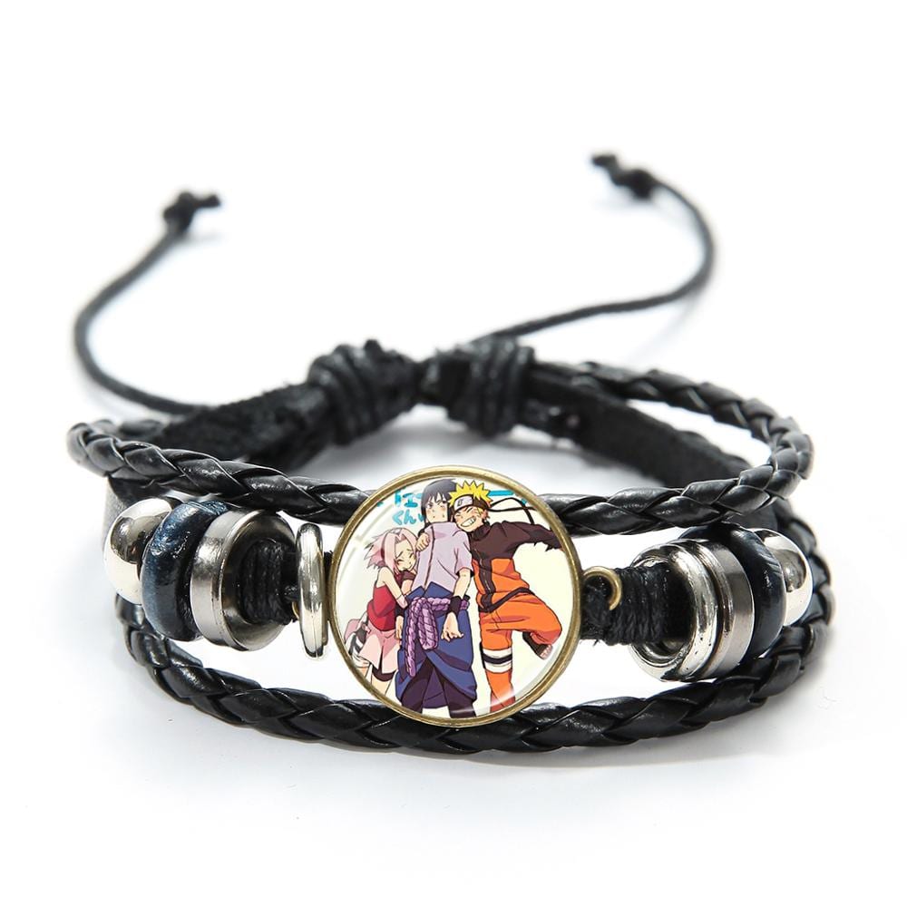 Bracelet Naruto Sasuke et Sakura