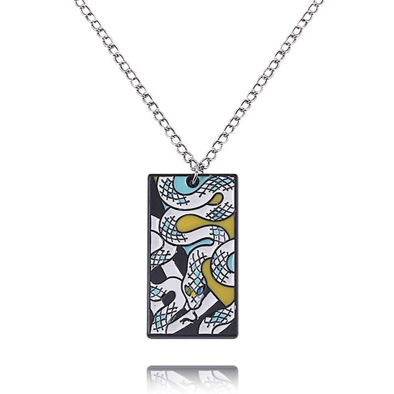 Collier Demon Slayer Pilier du Serpent