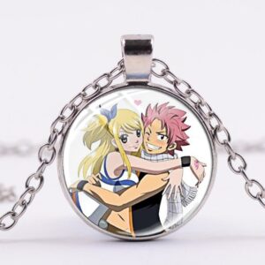 Collier Fairy Tail Lucy x Natsu