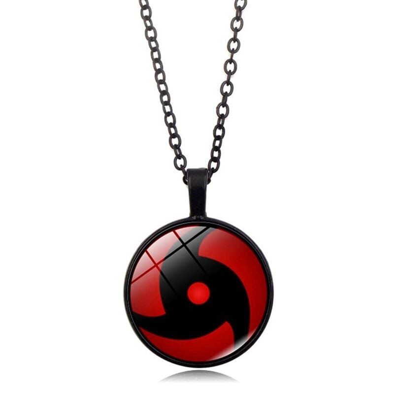 Collier Naruto Mangekyou Sharingan Itachi