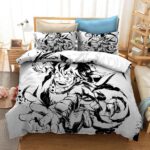 Housse De Couette My Hero Academia Noir et Blanc