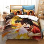 Housse De Couette One Piece Luffy Red Hawk