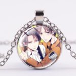 Collier L’attaque Des Titans Livaï x Eren