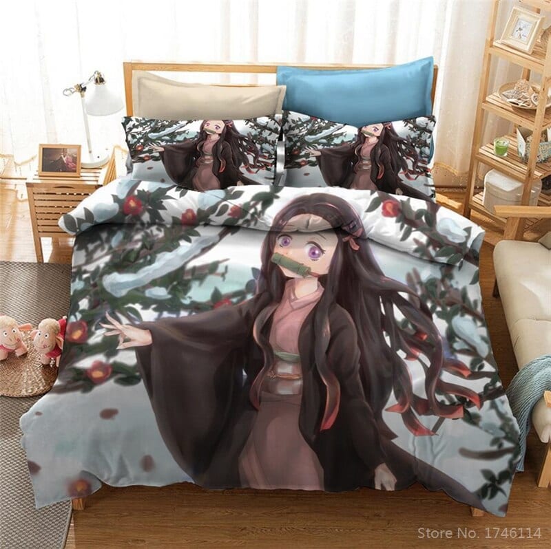 Housse De Couette Demon Slayer Nezuko Waifu