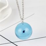 Collier Dragon Ball Z Boule de Cristal Bleu