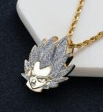 Collier Dragon Ball Z Vegeta Or