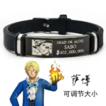 Bracelet One Piece Jolly Roger Sanji