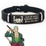 Bracelet One Piece Jolly Roger Roronoa Zoro