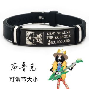 Bracelet One Piece Jolly Roger Brook