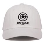Casquette Dragon Ball Capsule Corp Blanc