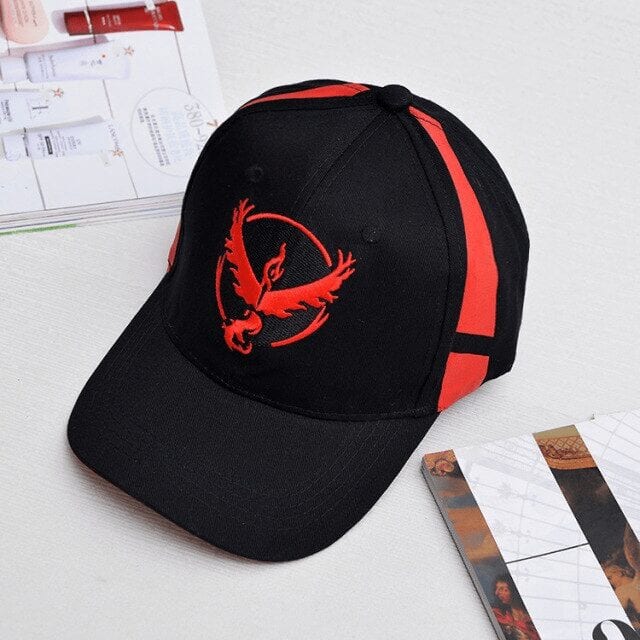 Casquette Pokémon Équipe Bravoure