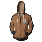 Pull L’attaque Des Titans Bataillon d'Exploration Marron