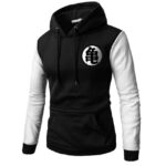 Pull Dragon Ball Kanji Noir et Blanc