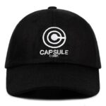 Casquette Dragon Ball Capsule Corp Noir