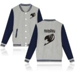 Veste Fairy Tail Emblème Bleu et Gris