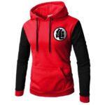 Pull Dragon Ball Kanji Rouge et Noir