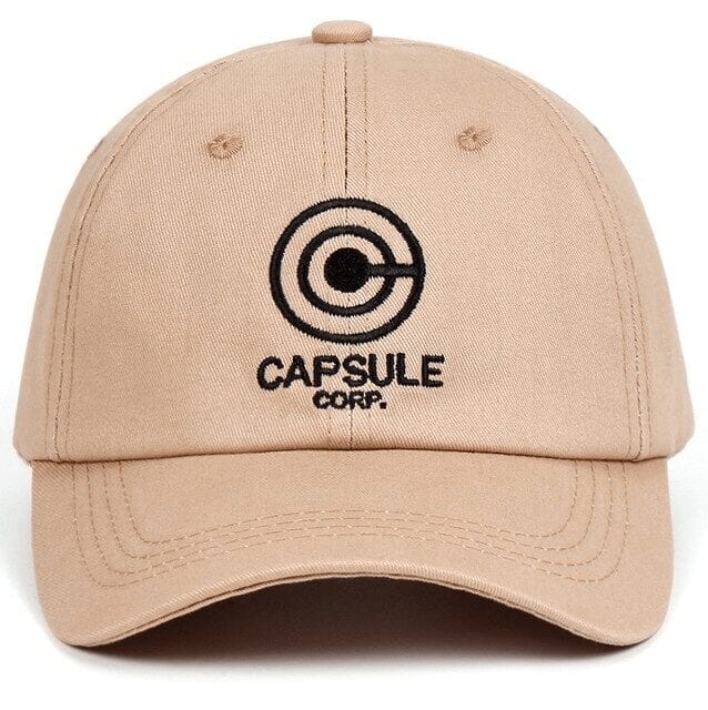 Casquette Dragon Ball Capsule Corp Beige