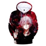 Pull Tokyo Ghoul Kaneki Craque ses Doigts