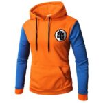 Pull Dragon Ball Kanji Orange et Bleu
