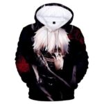 Pull Tokyo Ghoul Kaneki Cheveux Blanc