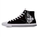 Chaussures L’attaque Des Titans Eren Noir et Blanc