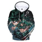 Pull My Hero Academia Izuku Revêtement Intégral